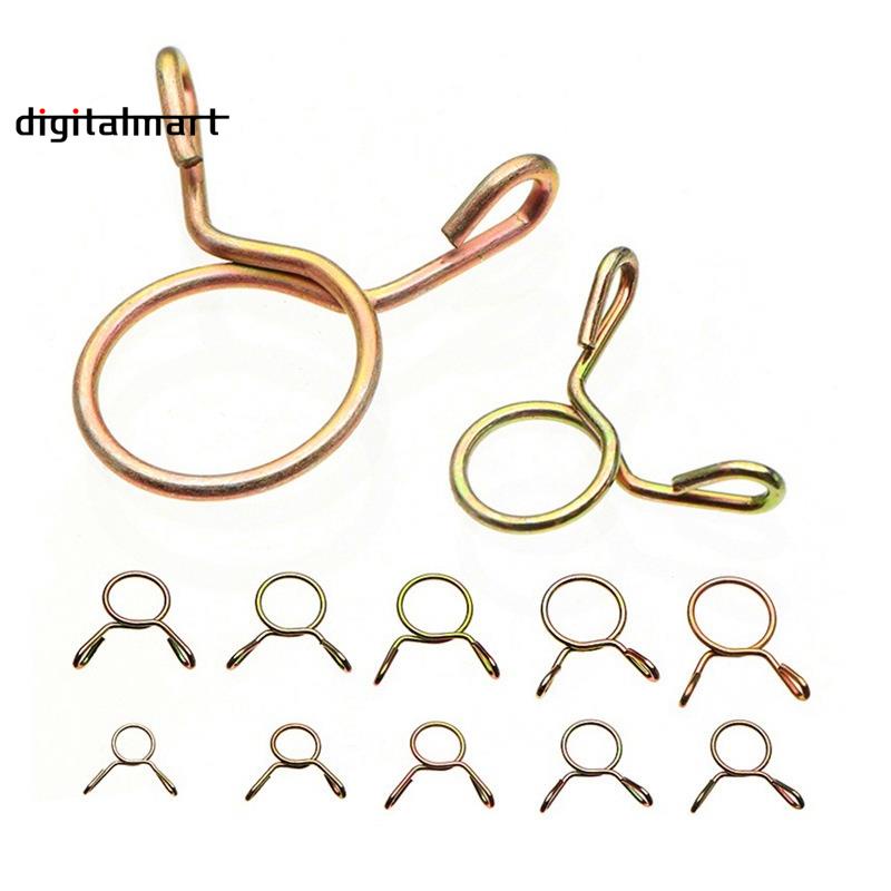 Set 100 Kẹp Ống Dẫn Nhiên Liệu Cho Thuyền Kèm Hộp Đựng 6 / 7 / 8 / 9 / 10Mm