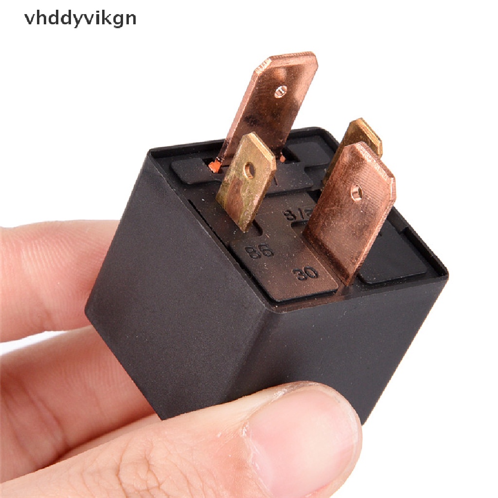 Rơ Le Hạng Nặng 4Pin DC 24V 12V 80A JD1912 Chống Thấm Nước Cho Xe Hơi