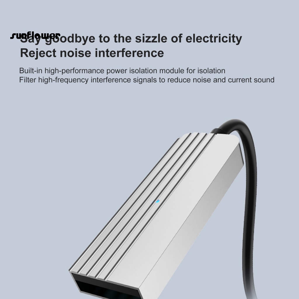 Đầu Nối Chuyển Đổi Âm Thanh Tự Động Tản Nhiệt Chuyên Dụng Cho Văn Phòng