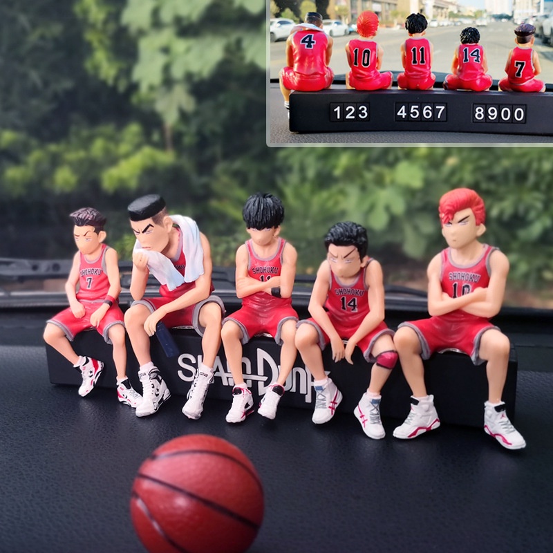 Đồ trang trí Nhân Vật Hanamichi Sakuragi Trong SLAM DUNK Trang Trí Xe Hơi