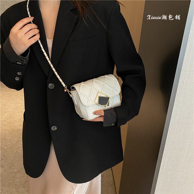 Túi kẹp nách dây xích trần trám túi đeo chéo nữ thời trang đi chơi đi làm