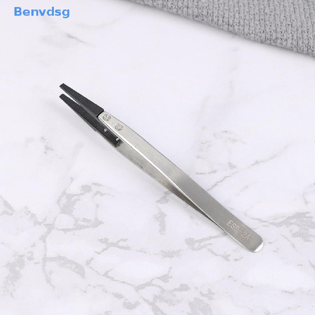 Nhíp Chống Tĩnh Điện ESD Bằng Thép Không Gỉ Với Đầu Thay Thế