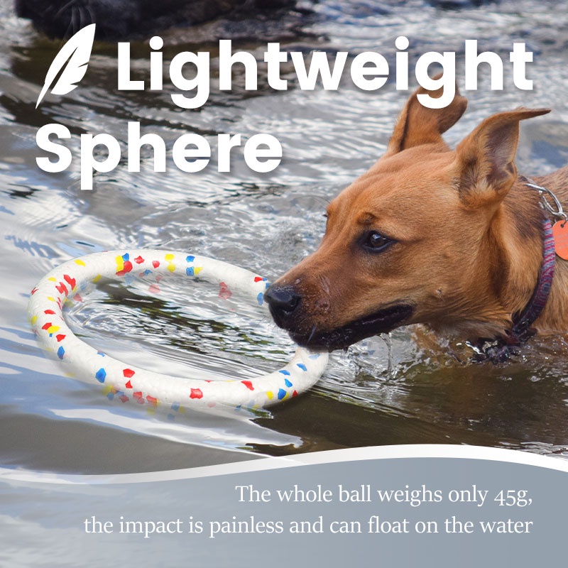 HamshMoc Đồ Chơi Vòng Cao Su Hình Hamsa Độ Co Giãn Cao Cho Thú Cưng Gặm