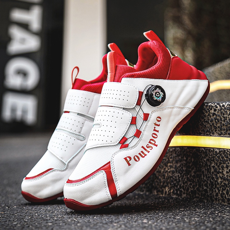 Mùa hè giày nam núm khóa giày thể thao đi bộ giày dép thoáng khí của nam giới bình thường giày size 39-44