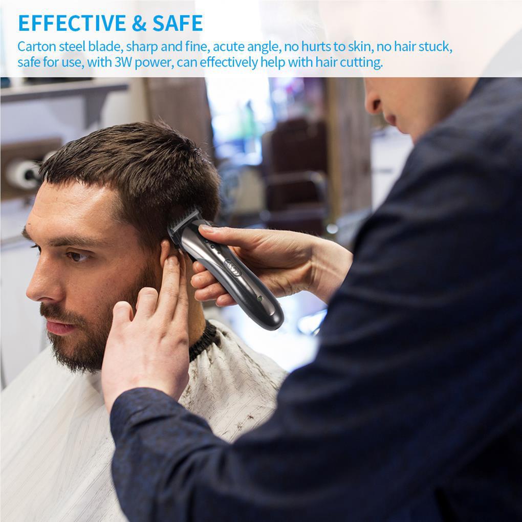 Bộ Tông Đơ Cắt Tóc Đa Năng 3 Trong 1 Bằng Thép Carbon Sạc USB