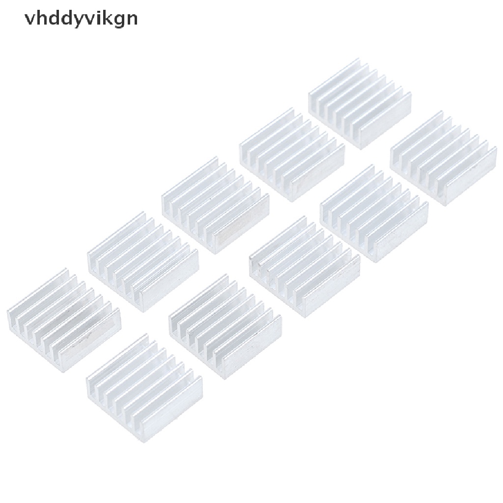 Set 10 chip Tản Nhiệt Nhôm 14 * 14 * 6mm
