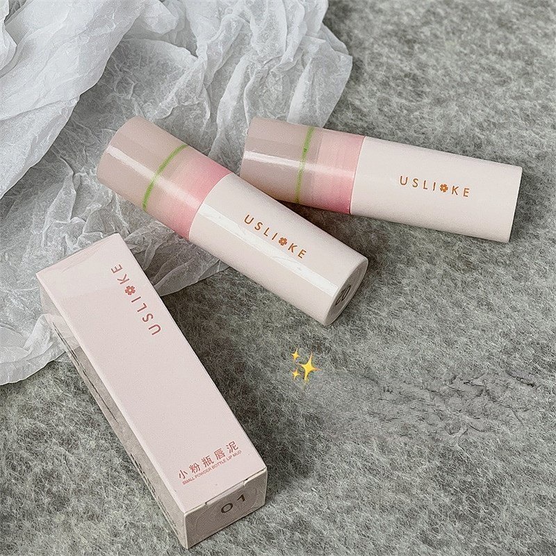 Uslike Son Kem Lì Tông Màu Hồng Đất Sét Sớm Làm Trắng Lâu Trôi