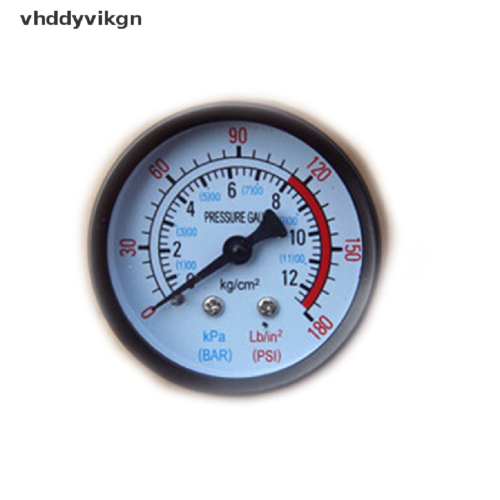Đồng Hồ Đo Áp Suất Khí Nén 0-180PSI 0-12 Thanh