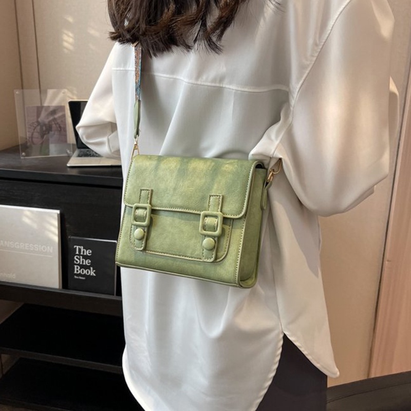 Túi Đeo Vai Hình Vuông Bản Rộng Thời Trang Cho Nữ