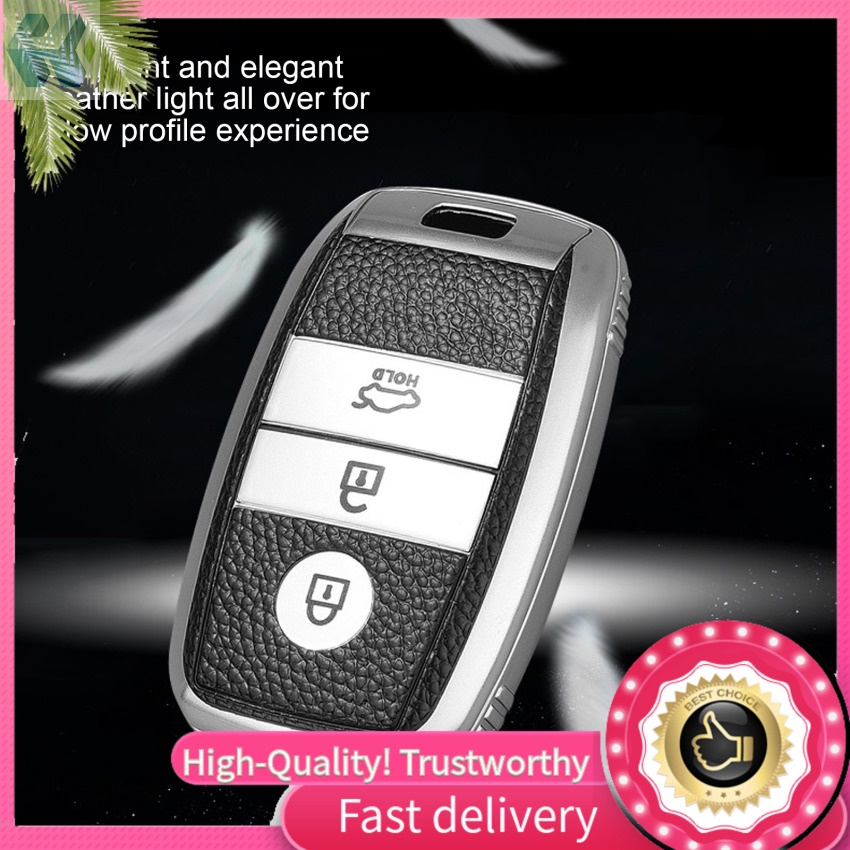 Leather Car Remote Key Case Cover Shell For KIA Rio Rio5 Sportage Ceed Cerato K3 KX3 K4 K5 Cerato Sorento Optima Cerato Picanto