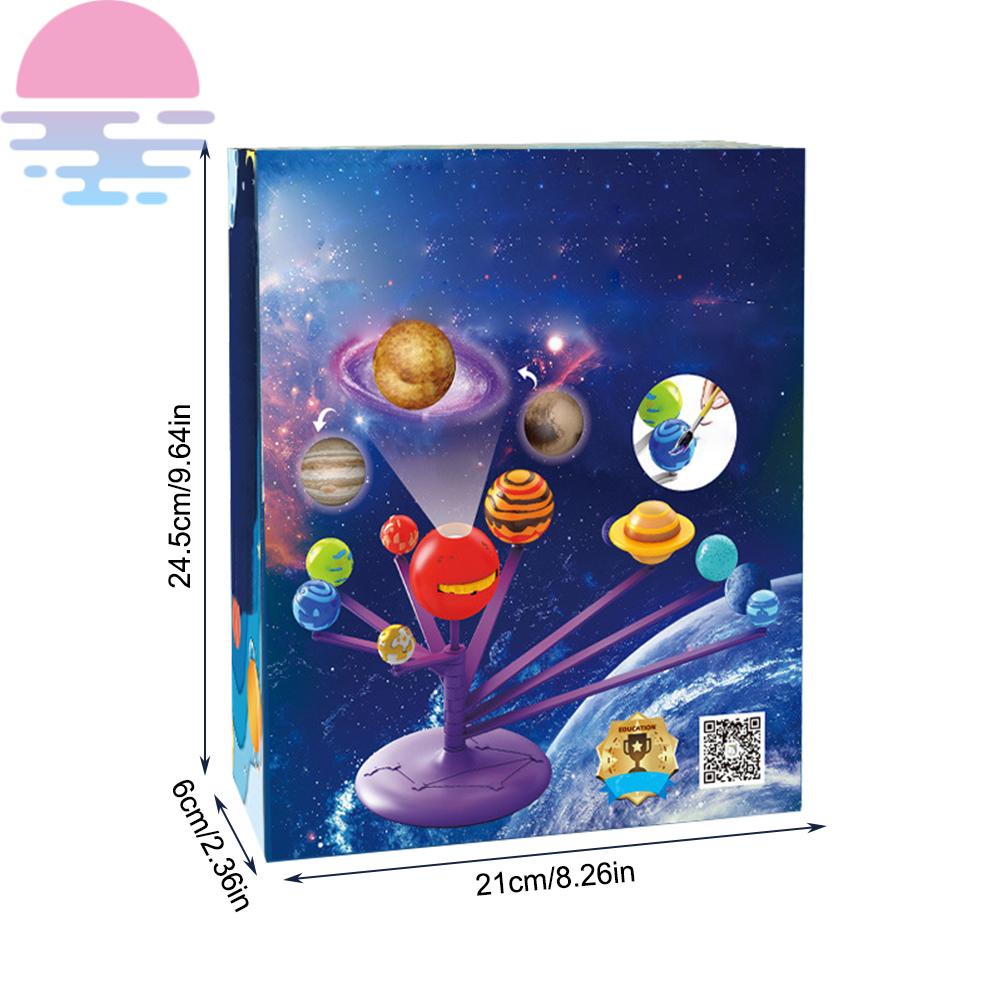 Hệ Thống Chiếu Năng Lượng Mặt Trời Thiên Văn Học Với 8 Hành Tinh Thân Mô Hình Hành Tinh Đồ Chơi SHOPSKC7003