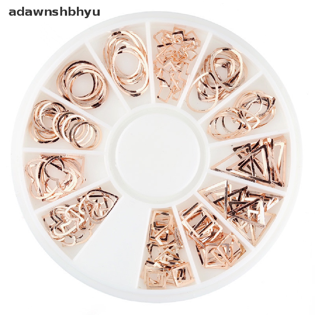 Phụ Kiện Trang Trí Móng Tay Hình Tam Giác Bằng Thép Không Gỉ