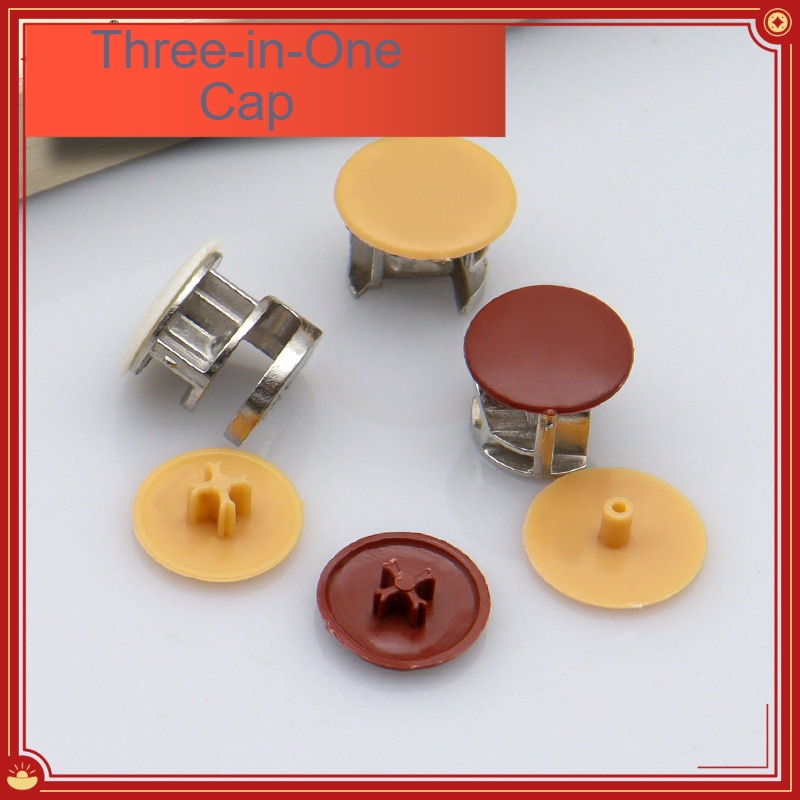 Nắp Đậy Lỗ Ốc Vít Bánh Xe Ba Trong Một Bằng Nhựa Eccentric Trang Trí