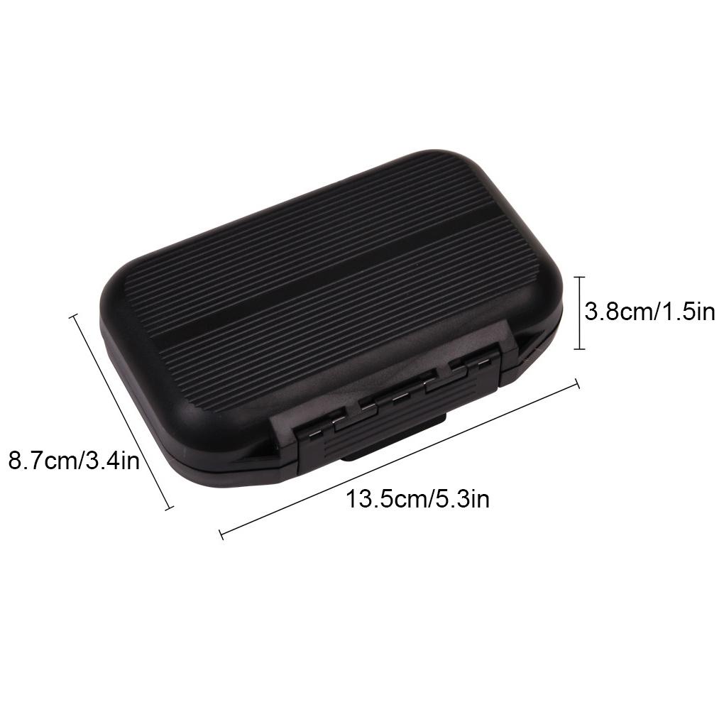 Bộ Mồi Câu Cá Nhân Tạo Nhiều Màu Sắc Kèm Hộp Đựng Tiện Lợi Dành Cho Người Mới Bắt Đầu