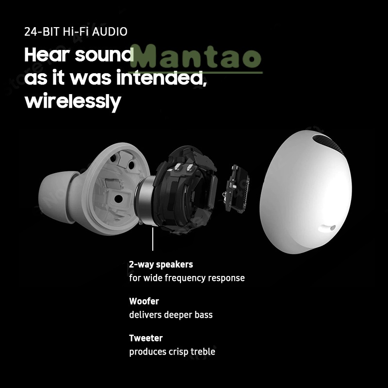 Tai Nghe Bluetooth Không Dây Samsung Galaxy Buds2Pro , Âm Thanh Tuyệt Đỉnh