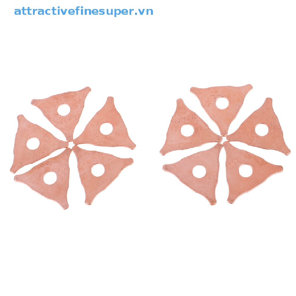 10 Miếng Đệm Vệ Sinh Vết Lõm Xe Hơi Hình Tam Giác