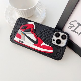 Ốp Điện Thoại Silicon Hình Đôi Giày Đỏ 3D Chất Lượng Cao Cho iPhone 14 13 12 11 7 8 Plus SE2 X XR XS 14Plus iPhone11