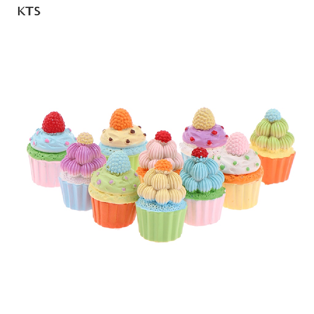 1 Mô Hình Ly Bánh Cupcake Mini Trang Trí Đáng Yêu