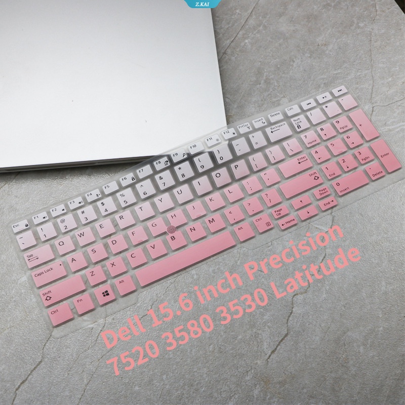Film Dán Bảo Vệ Bàn Phím Laptop Dell 15.6 Inch 7520 3580 3530 Bằng Silicon Chống Thấm Nước