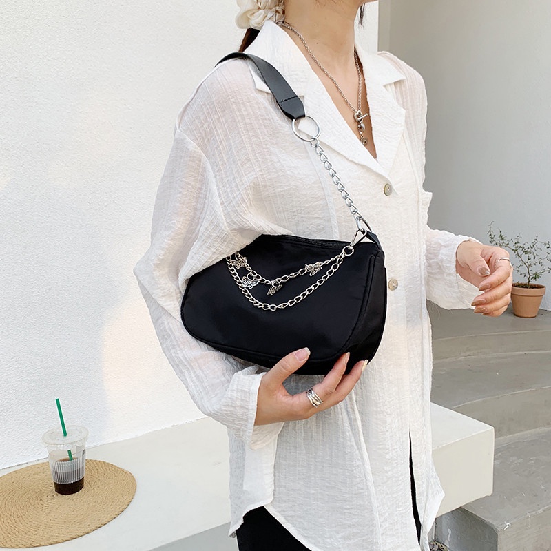 Túi Đeo Vai Hình Vuông Cỡ Nhỏ Phong Cách Hàn Quốc Cổ Điển Thời Trang Cho Nữ