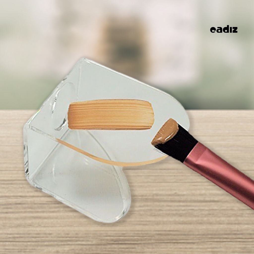 Bảng Màu Trang Điểm Móng Tay Acrylic Trong Suốt Viền Mịn Tái Sử Dụng Linh Hoạt Dễ Làm Sạch