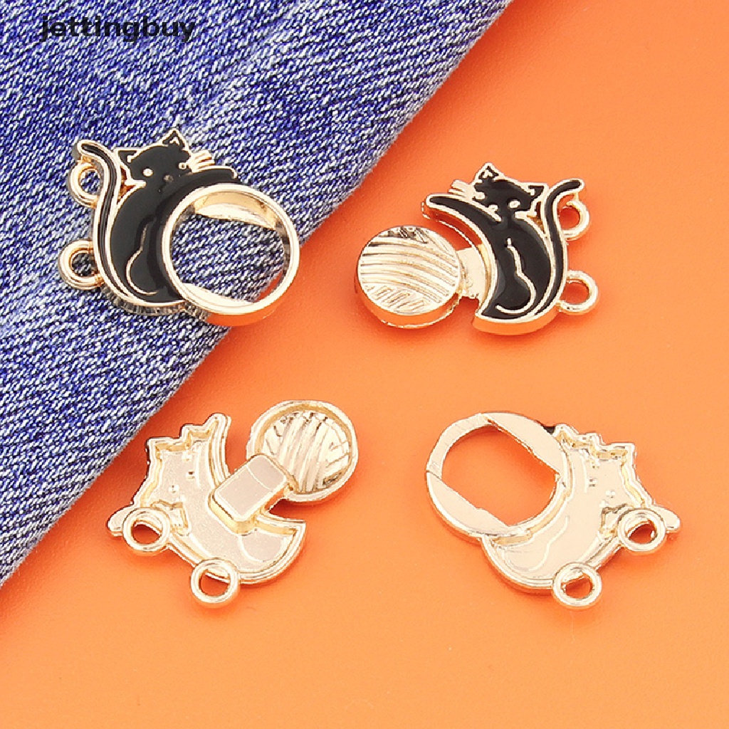 Lưới Mua Sắm Thắt Lưng Quần Jean Cài Nút Bằng Kim Loại Có Thể Điều Chỉnh Được