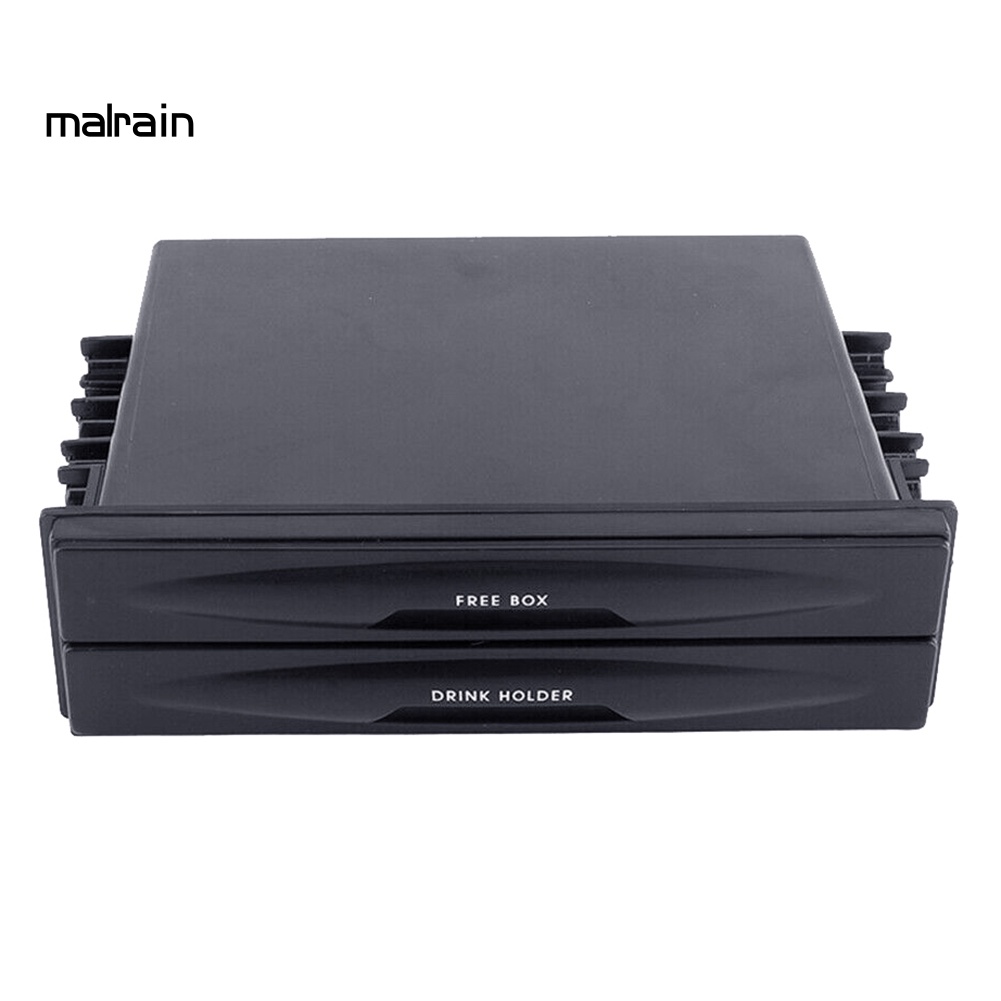 Giá Đỡ Cốc / Radio Hai Tầng Tiện Dụng Cho Xe Hơi