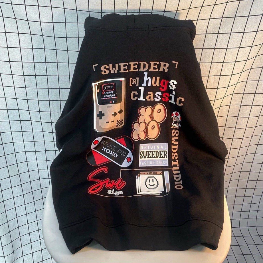 Áo Khoác Hoodies, Áo Khoác Nam Nữ Nón Lớn 2 Lớp In Hình STUDIO_SWD Phong Cách Thời Trang Cá Tính.TP