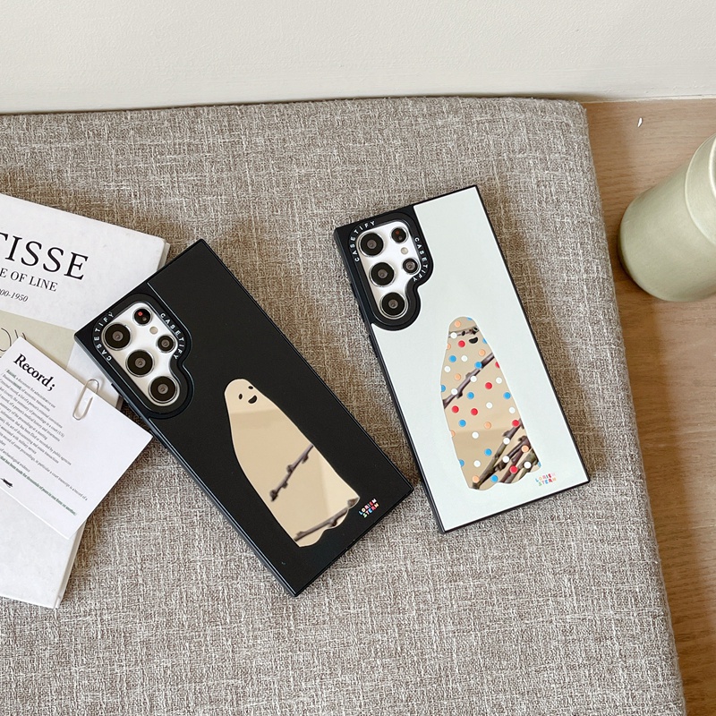 Ốp Điện Thoại Họa Tiết Ma Dễ Thương Cho Samsung S22 Ultra S23 Ultra S23 S22 Plus