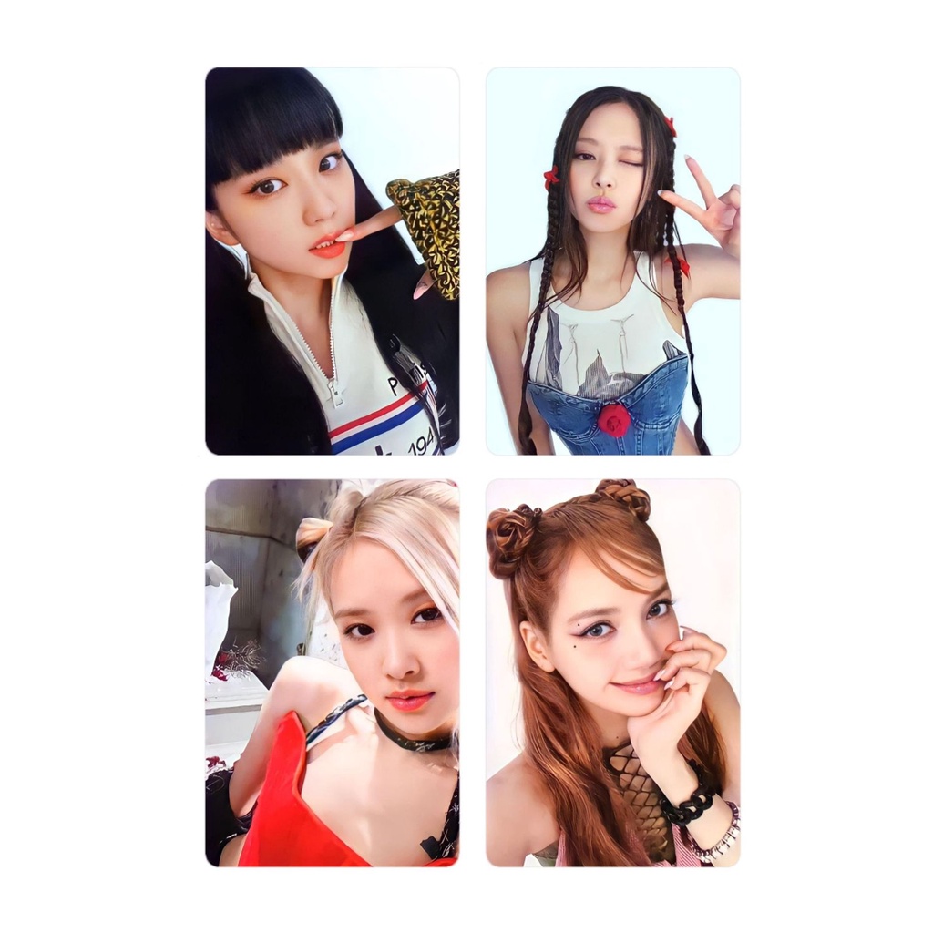 Bộ Thẻ Ảnh Nhóm Nhạc Blackpink Born Pink Loader - - BP Sưu Tầm
