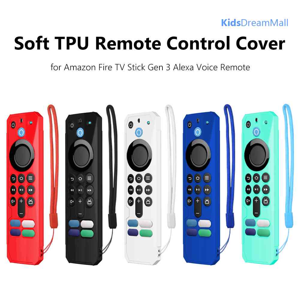Vỏ Bọc Điều Khiển Từ Xa Bằng TPU Mềm Cho Amazon Fire TV Stick Gen 3 Alexa