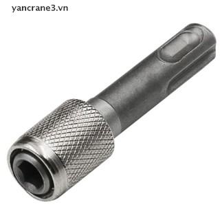{YAN3} Convenient SDS Socket Adapter 1/4'' Hex Shank Screwdriver Holder Drill Bits Adapter Converter for Drill Bits {yancrane3.vn}