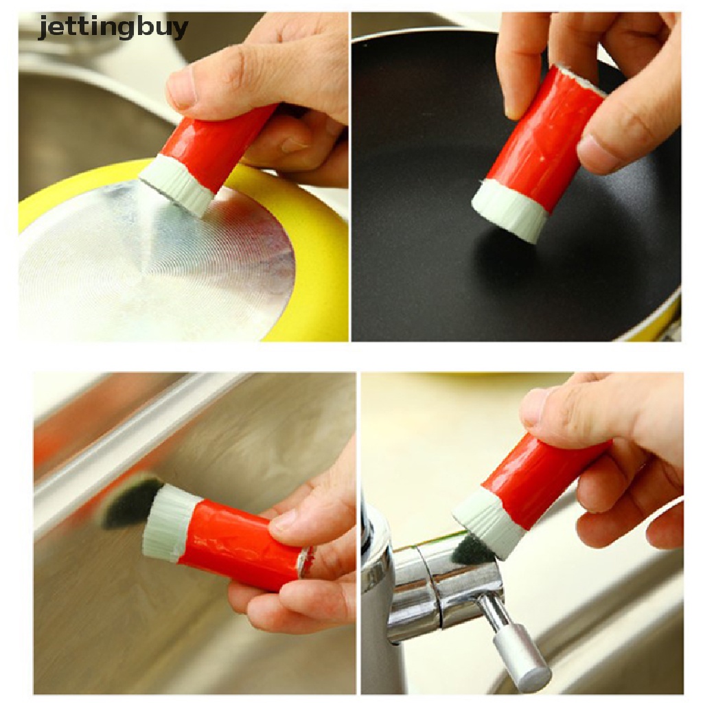 Dụng Cụ Làm Sạch Rỉ Sét Bằng Thép Không Gỉ Tiện Dụng Cho Nhà Bếp