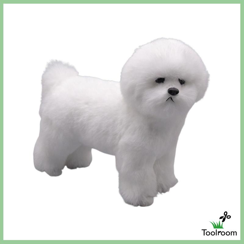 Thú Nhồi Bông Hình Chú Chó Sống Động Trang Trí Tương Tác Cho Bé