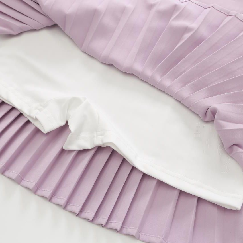 Chân Váy Xếp Ly Ôm Dáng Co Giãn Khô Nhanh Chống Lộ Hàng Khi Chơi golf Hakama 0ZKP