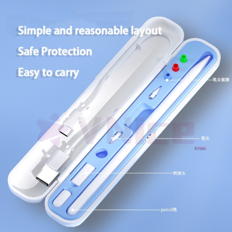 Ốp Máy Tính Bảng Nhựa Cứng Cho Applepencil 2 1 iPad Pencil iPad 1 2