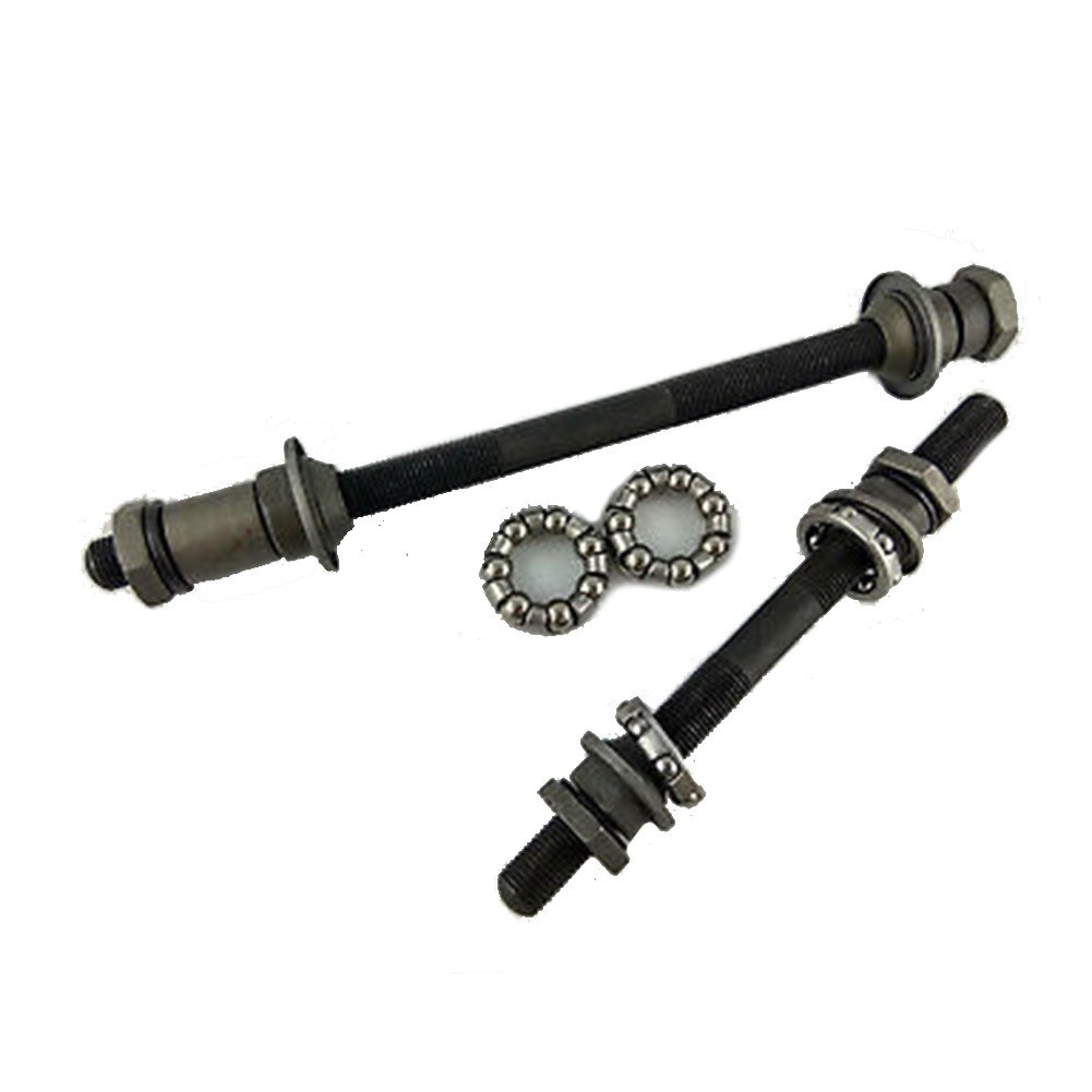 Bộ Trục Trước Sau 108mm 145mm Kèm Bóng 1 / 4,3 / 16 Chuyên Dụng Cho Xe Đạp