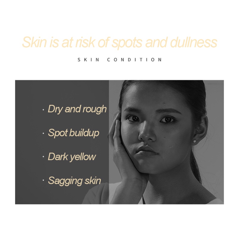 Có sẵn Huyết thanh dưỡng ẩm làm trắng da cho làn da rạng rỡ Làm trắng chống tàn nhang Làm sáng da Huyết thanh làm sáng da cho các đốm đen Chăm sóc da Serum làm sáng da mặt COD