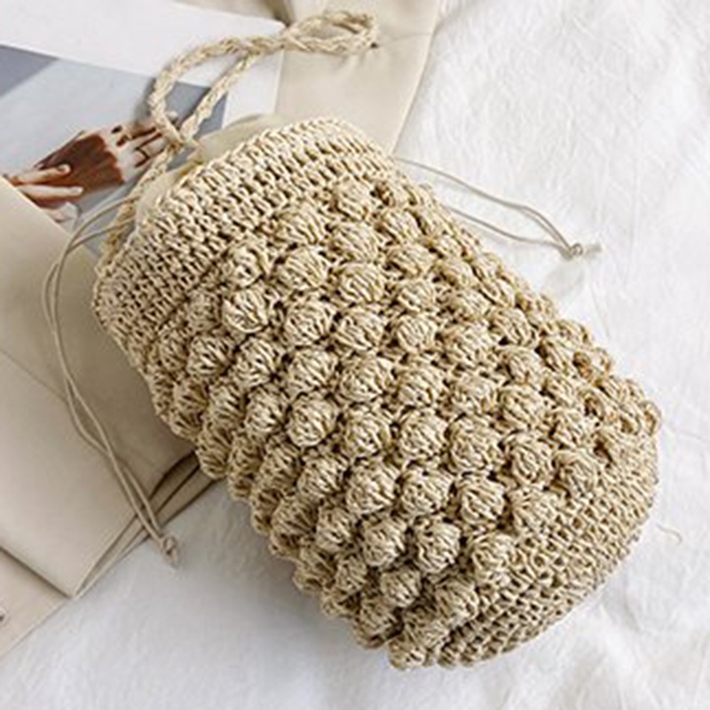Ielgy niche Túi Rơm Thiết Kế Dễ Thương Phong Cách Nhật Bản Và Hàn Quốc Cho Nữ