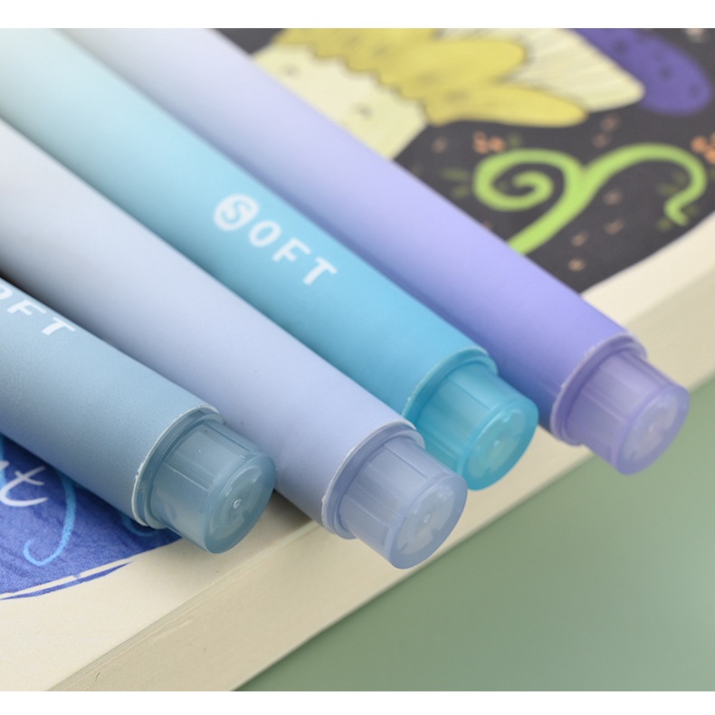 Bộ 4 Bút Highlighter Đánh Dấu Màu Sắc Gradient