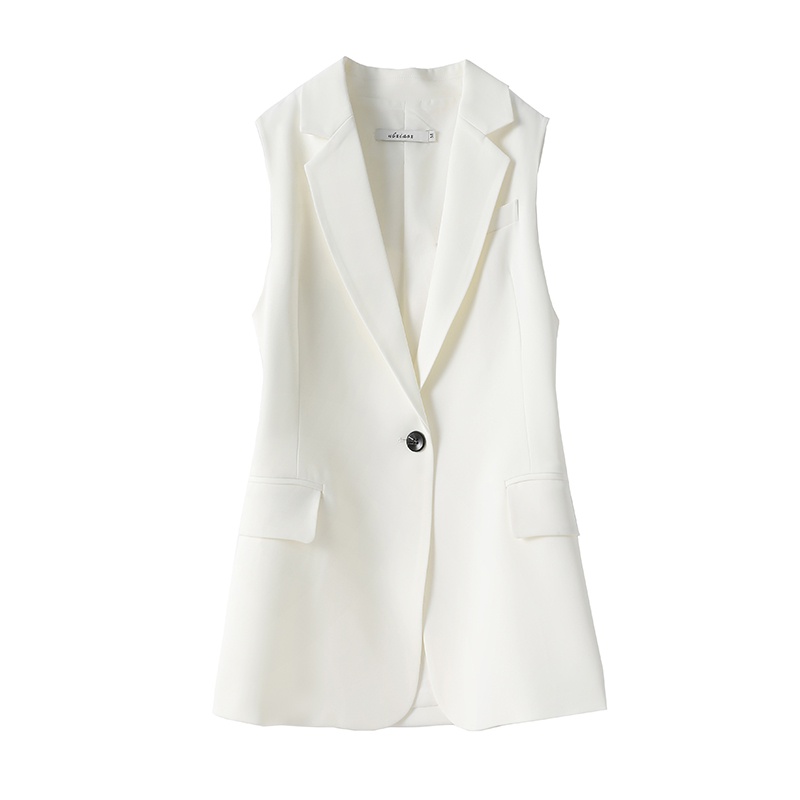 Áo Khoác Vest Không Tay Dáng Ôm Thời Trang Xuân Hè Hàng Mới Dành Cho Bạn Nữ