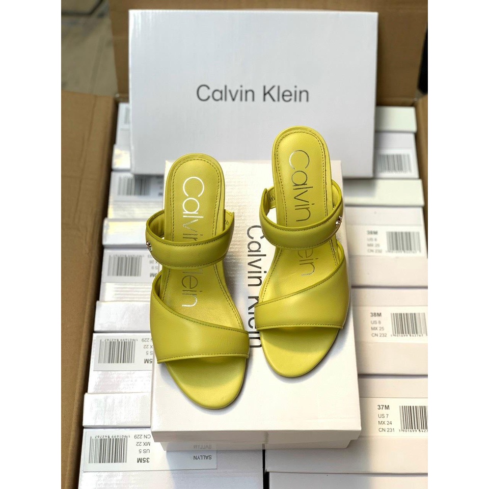 Guốc CK quai ngang 9cm