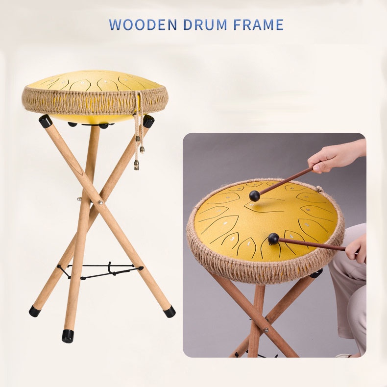 Trống Thép Kongming Lưỡi Thép 40 / 43.3cm 13 Tông 15 Tông