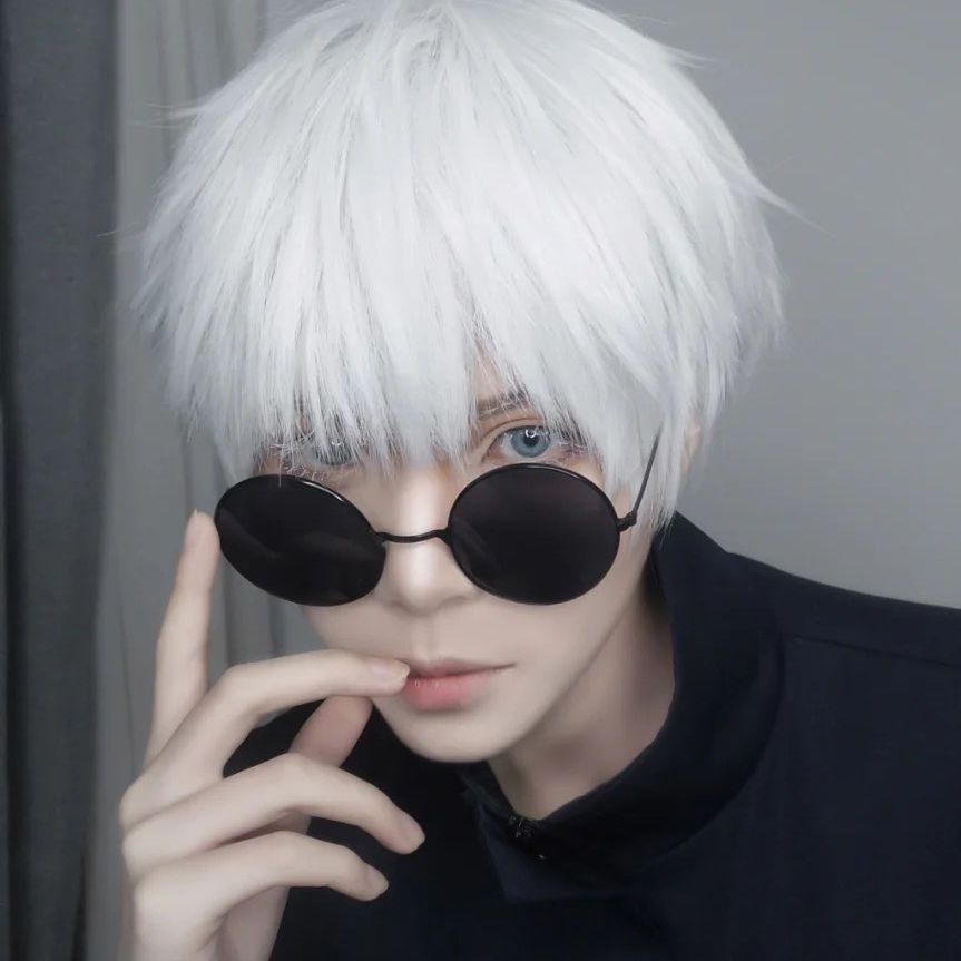 Tóc Giả Ngắn Hóa Trang Nhân Vật Anime Nhật Bản Cho Nam