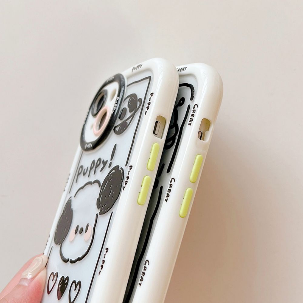 Ốp Điện Thoại TPU Mềm Dày Dặn Chống Sốc In Họa Tiết Graffiti Dễ Thương Dành Cho IPhone 11 12 13 14 Pro Max