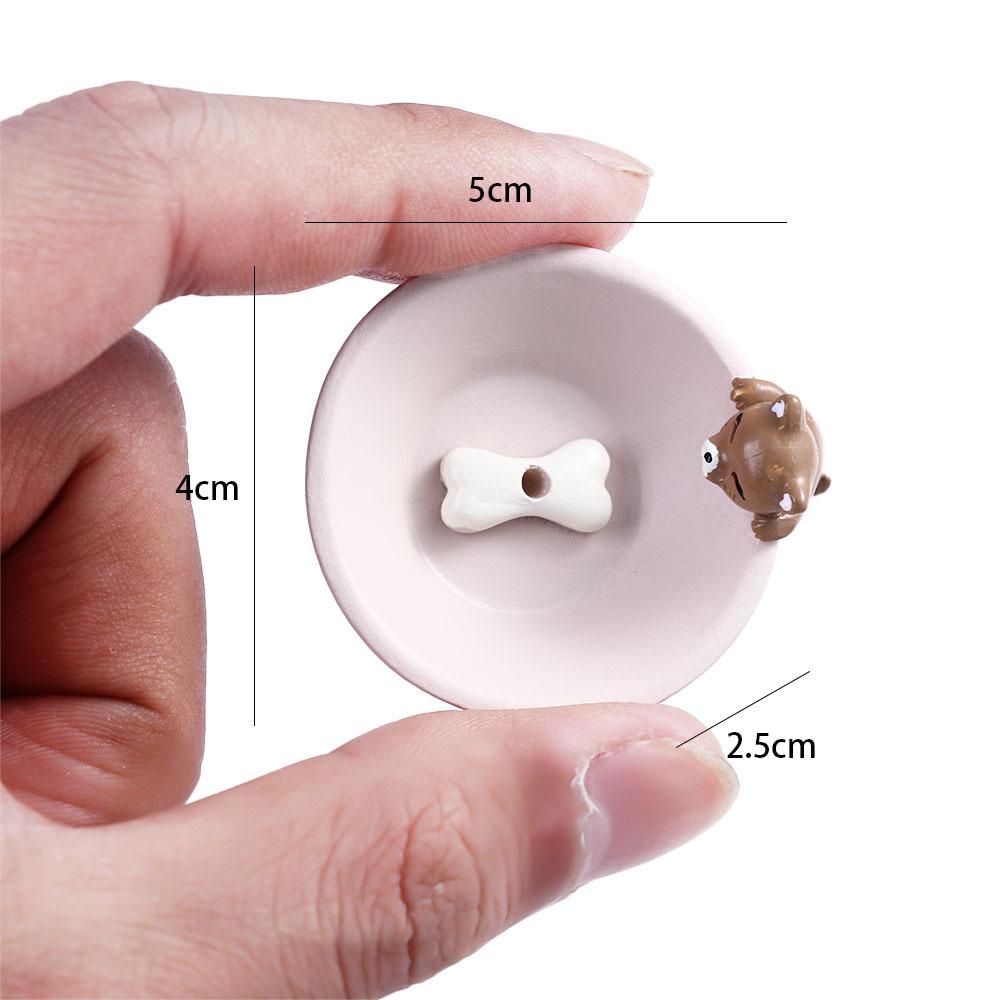 JARRED Đế Đốt Trầm Hương Hình Nón / Động Vật Bằng Nhựa Resin Dễ Thương