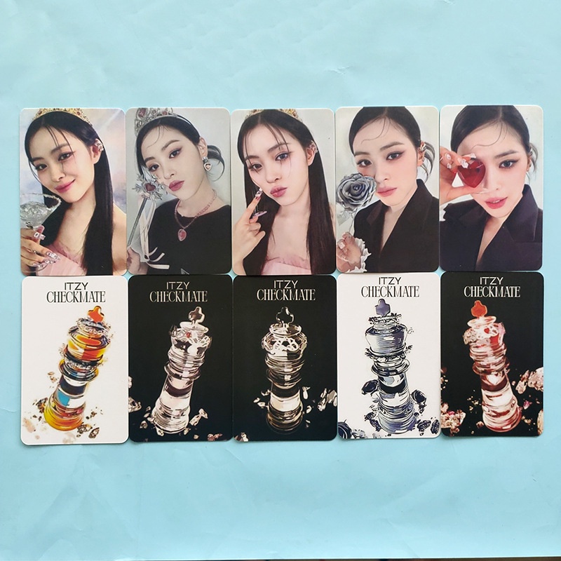 Set 5 Tấm Ảnh Lomo Card Ryuji CHAERYEONG LIA Yua YEJI