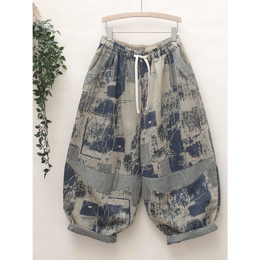 Quần Yếm Jean Baggy Ống Rộng Đáy Thụng Thời Trang Cho Nữ