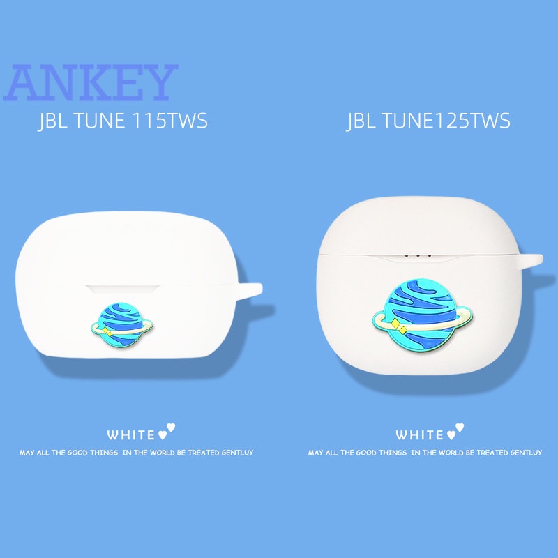 JBL TUNE 115 TWS / 120 125 TWS Case Protective T115 T125 125TWS 15TWS Cute Cartoon Cover Bluetooth Earphone Shell Accessories TWS Headphone Portable