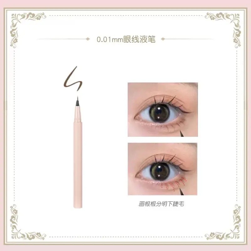 Bút Kẻ Mắt Dạng Lỏng COLORROSE Chống Thấm Nước Lâu Trôi Trang Điểm Tự Nhiên
